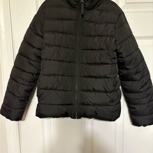 Place Black Quilted Outerwear